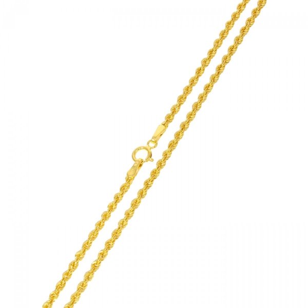  Złoty łańcuszek corda 45cm LA.01110 pr.585