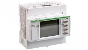 Miernik parametrów sieci z Modbus RS485 2we/2wy cyfrowe na szynę DIN METSEPM3255