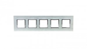 DANTE Ramka pięciokrotna szkło PERL GLASS 4504185