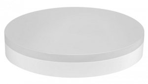 Plafon LED 18W 1550lm 4000K/neutralna IP44 IK10 okrągły wodoodporny z cz.ruchu HF biały LED SMART-R White 18W HF NW GXLS283