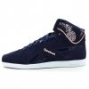 Reebok Fabulista Mid II Damenschuhe In Marineblau Bequeme Oldschool Sportschuhe