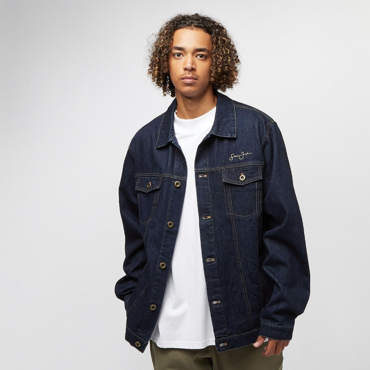 Sean John Jeansjacke Classic Logo Denim Jacket für Herren JM213