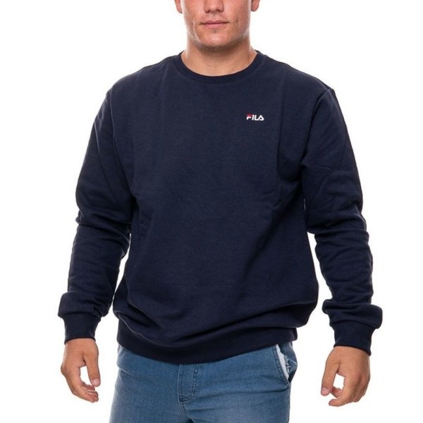 Fila Sweatshirt Sporthemd Edsel Crew Sweat Herrenbluse In Marineblau 689113.170