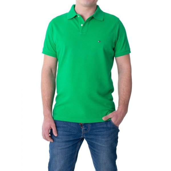 Tommy Hilfiger Green Herren Polo T -Shirt