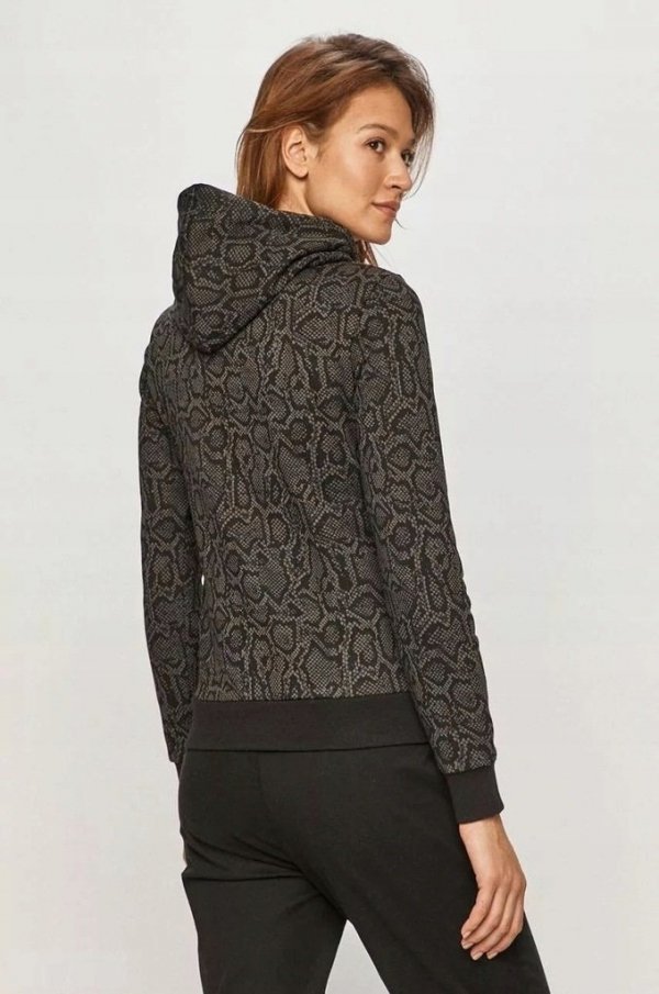 Puma Damenbluse Sweatshirt Ess Aop Hoodie In Schwarz 584596-01