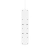 Listwa zasilająca Belkin Power Surge 4-PORT + 1xUSB-A +1xUSB-C 2.4A PD 525J 2m White