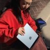 Apple 13-inch MacBook Air: Apple M4 chip with 10-core CPU and 10-core GPU, 24GB, 512GB SSD - Sky Blue