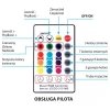 Taśma muzyczna LED Activejet AJE-LED Music Stripe (180 lm; RGB - Multikolor; 3m; 7 W; IP65)