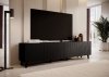 Szafka RTV BARI 200x42x52 czarny mat