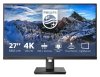 Monitor LCD Philips 279P1/00 27 4K UHD IPS 16:9 Black 4ms 350cd/m2 Audio out HDMI ports quantity 2