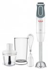 Tefal Optichef HB6431 0,8 l Blender immersyjny 800 W Kwarc metaliczny, Biały