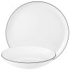 Seltmann Weiden Lido Okrągły Porcelana Biały 12 szt.