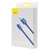 Kabel USB do Lightning Baseus Crystal Shine, 2.4A, 2m (niebieski)