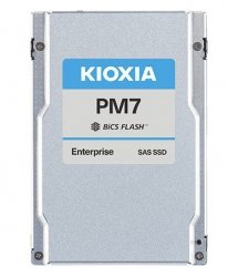 Dysk SSD Kioxia PM7-R 7.68TB 2.5 (15mm) SAS 24Gb/s KPM7VRUG7T68 (DWPD 1) SED