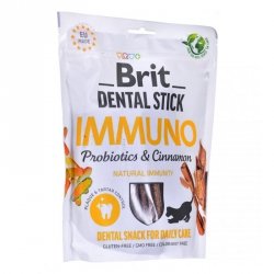 BRIT Dental Stick Immuno Probiotics & Cinnamon - przysmak dla psa - 251 g