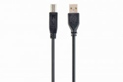 Kabel GEMBIRD CCP-USB2-AMBM-15 (USB 2.0 typu A M - USB 2.0 typu B M; 4,5m; kolor czarny)