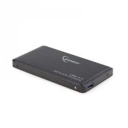 Obudowa GEMBIRD EE2-U3S-2 (2.5; USB 3.0; Aluminium; kolor czarny)