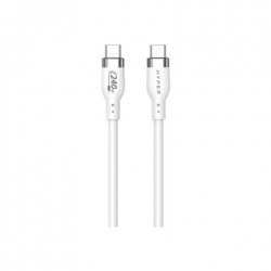 HYPER HJ4001WHGL kabel USB USB 2.0 1 m USB C Biały