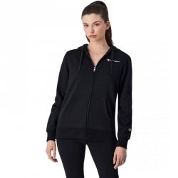 Bluza damska Champion Full Zip Hoodie czarna 117531 KK001 S