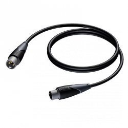 PROCAB KABEL MĘSKIE ZŁĄCZE XLR – ŻEŃSKIE ZŁĄCZE XLR ŻEŃSKIE, 10 M