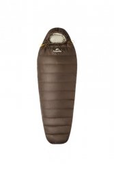 Śpiwór Snowbird Duck Down 400 L CNK2550WS014 ciemny brąz NATUREHIKE