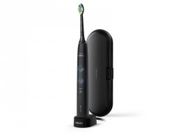 Philips 4500 series HX6830/53 szczoteczka elektryczna Dorosły Soniczna szczoteczka do zębów Czarny, Szary