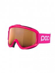 Gogle narciarskie dla dzieci POC POCito Iris - fluo pink/sunny light orange