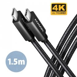 Axagon BUCM32-CM15AB kabel USB USB 3.2 Gen 2x2 1,5 m USB C Czarny