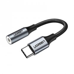 Adapter audio UGREEN  	AV142 USB-C do mini jack 3,5mm