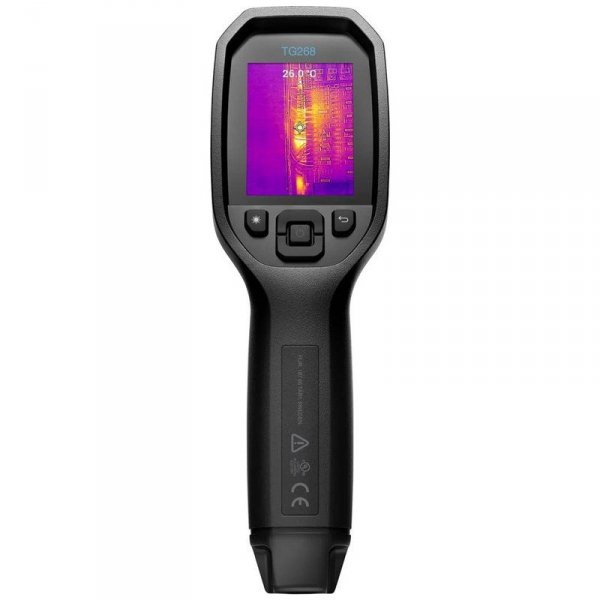 FLIR KAMERA TERMOWIZYJNA PUNKTOWA 160X120 MSX SUPER RESOLUTION 320X240, -25°C DO 400°C LASER TG268