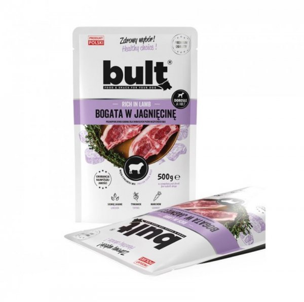 BULT Saszetka mielonka bogata w jagnięcinę dla psa 100g
