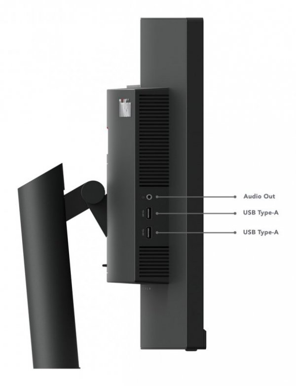 Lenovo ThinkVision T34w-30 34&quot; UWQHD 60Hz 350nits AG USB, HDMI, RJ45 Raven Black