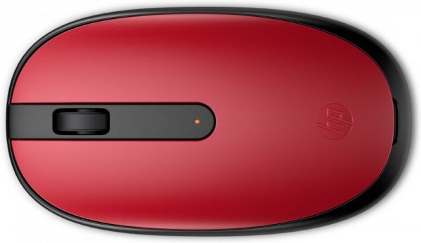 Mysz HP 240 Empire Red Bluetooth Mouse bezprzewodowa czerwono-czarna 43N05AA
