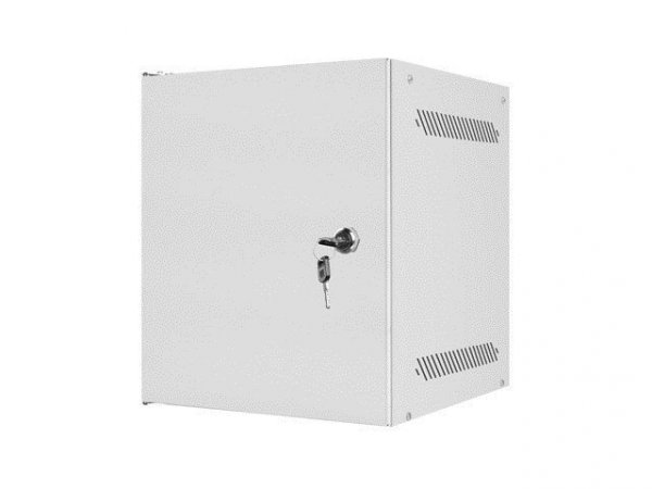 LANBERG SZAFA WISZĄCA RACK 10&quot; 6U 280X310 SZARA, DRZWI METALOWE (FLAT PACK) WF10-2306-00S