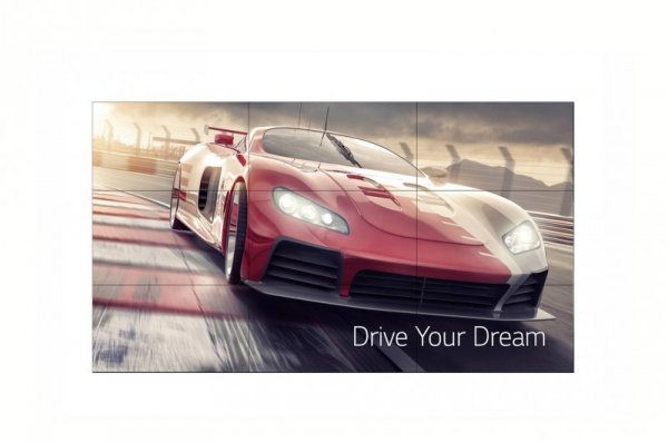 LG 55VM5J-H Digital signage display 139,7 cm (55&#039;) 500 cd/m2 Full HD Czarny Web OS 24/7
