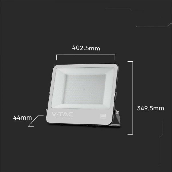 Projektor LED V-TAC VT-44205 200W 185Lm/W 6500K 37000lm Czarny
