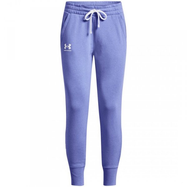 Spodnie damskie Under Armour Rival Fleece fioletowe 1356416 495 M