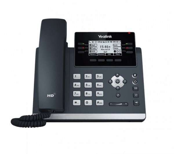Yealink SIP T42U telefon VoIP Szary LCD Wi-Fi