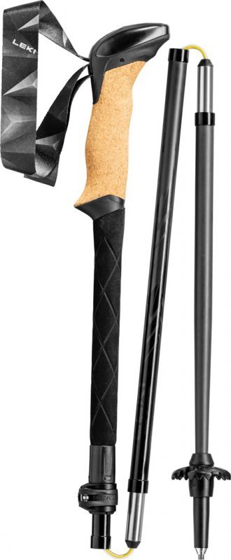 LEKI Black Series FX Carbon kijek do trekkingu Unisex Składane