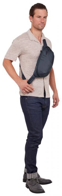 Thule Subterra 2 TSS403 Dark Slate Poliester Szary Unisex Torba na krzyż