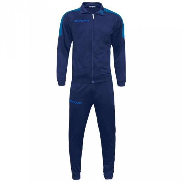 Dres Givova Tuta Revolution granatowo-niebieski TR033 0402 XL