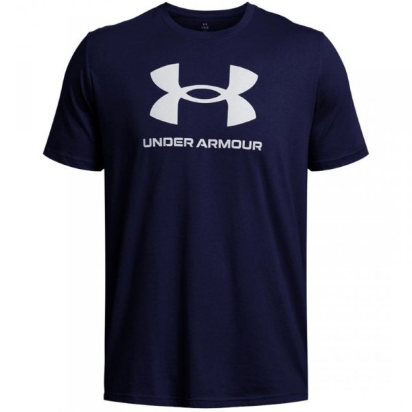 Koszulka męska Under Armour Sportstyle Logo granatowa 1382911 408 S