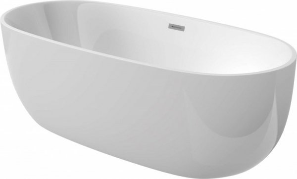 Wanna akrylowa wolnostojąca owalna - 160 cm