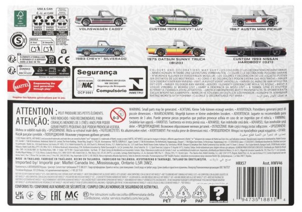Hot Wheels HRX57 samochodzik