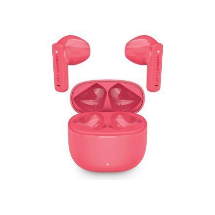 Sistem Energetyczny | Słuchawki True-Wireless | Muzyka uliczna | Łączność Bluetooth | Douszne | Mikrofon | Bezprzewodowy | Różow