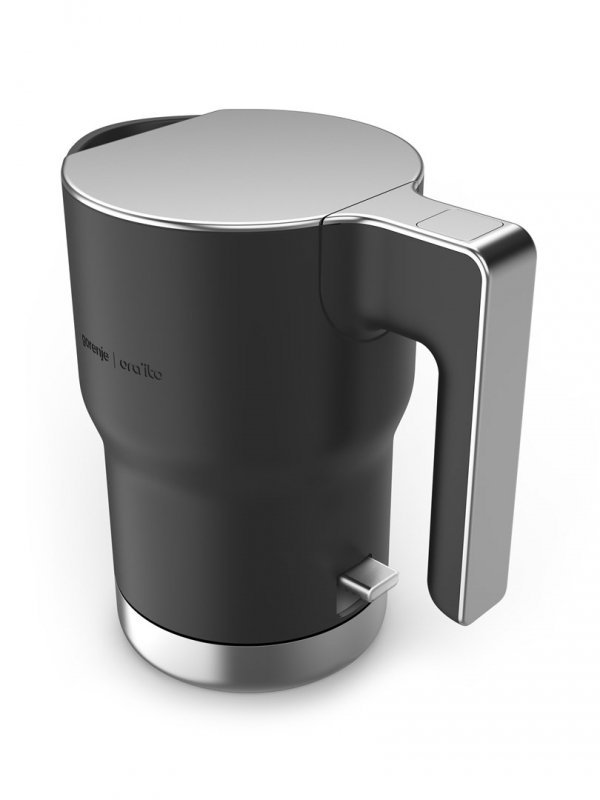 Czajnik Elektryczny Gorenje K15ORAB, 2400 W, 1.5 L, Stal Nierdzewna, Czarny, Obracana Podstawa 360°