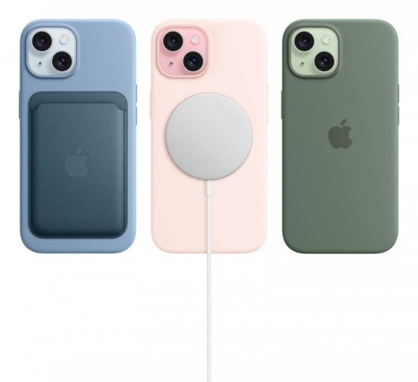 Apple iPhone 15 15,5 cm (6.1&quot;) Dual SIM iOS 17 5G USB Type-C 128 GB Czarny
