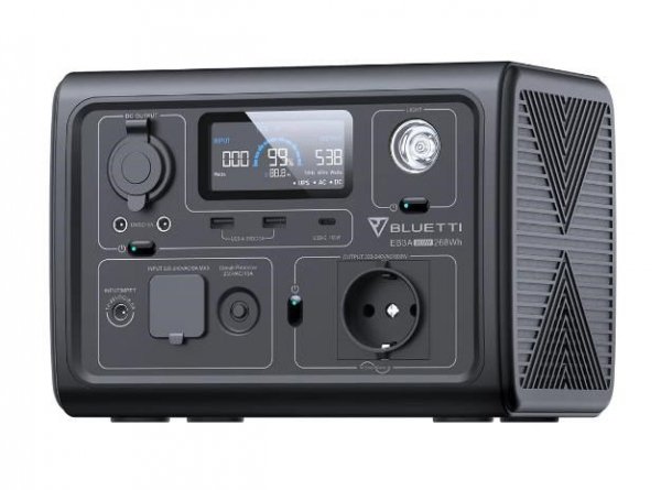 PowerOak Przenośna Elektrownia EB3A 268Wh z 600W AC