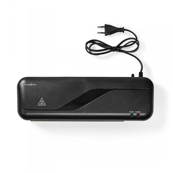 Nedis LAMI112BK4 laminator Laminator na gorąco 230 mm/min Czarny