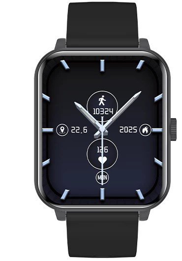 myPhone Watch Classic 2 4,7 cm (1.85&quot;) IPS Cyfrowy 240 x 284 px Ekran dotykowy Czarny